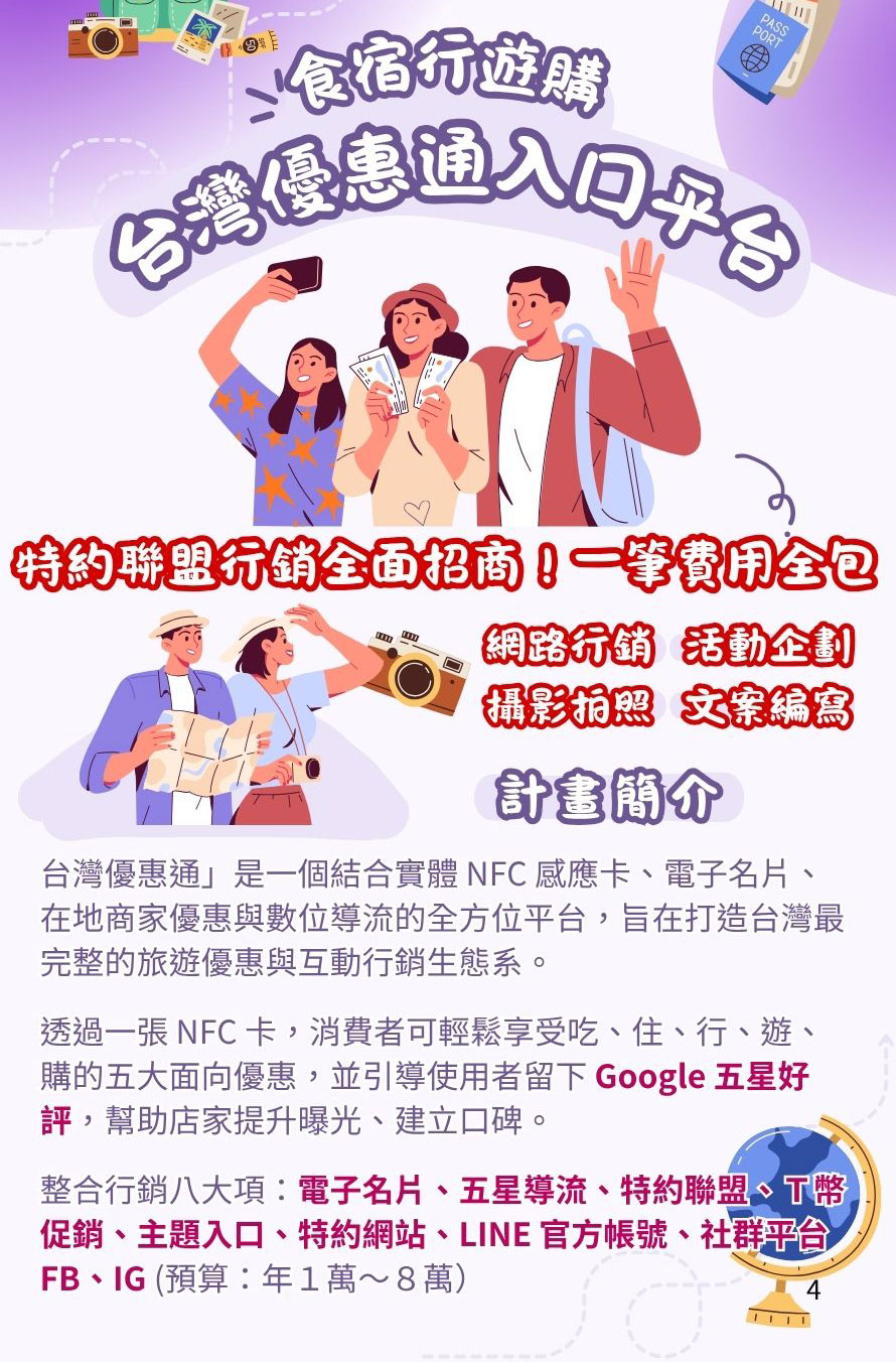 旅遊消費福利卡